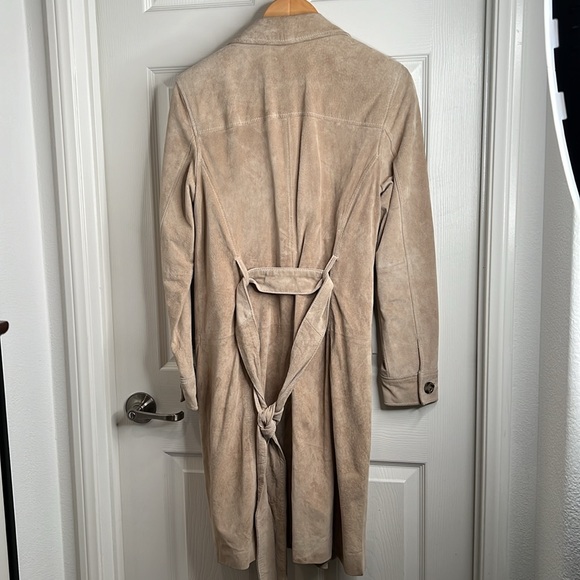 Women’s International Concepts Full Length Leather Jacket. 100% Leather EUC. - Picture 9 of 17